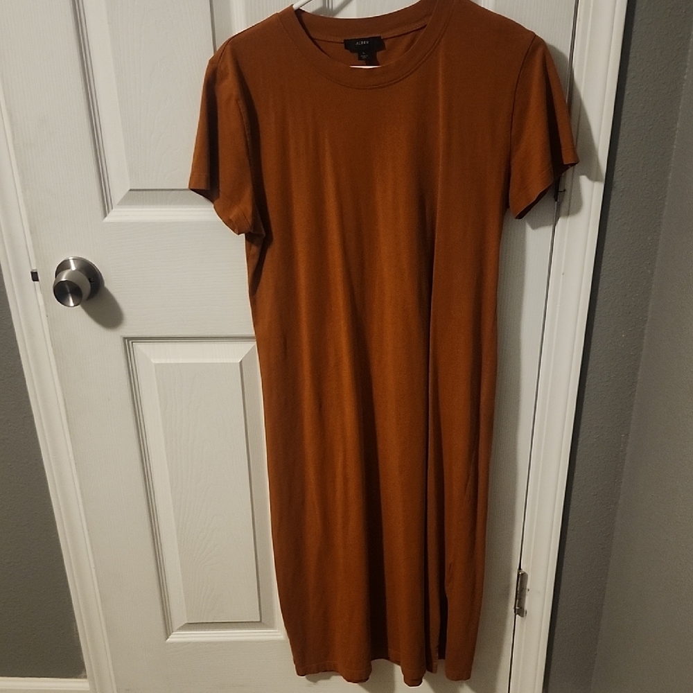 J Crew T Shirt Dress L